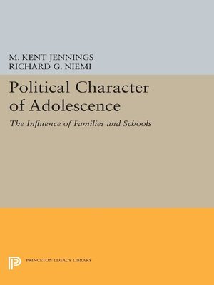 cover image of Political Character of Adolescence